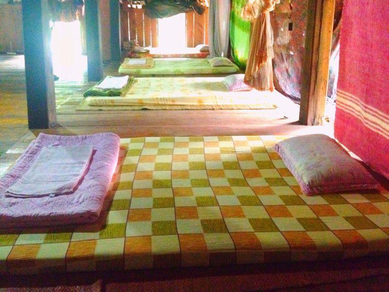 Thon Tha Tay Stilt House Daire Ha Giang Dış mekan fotoğraf