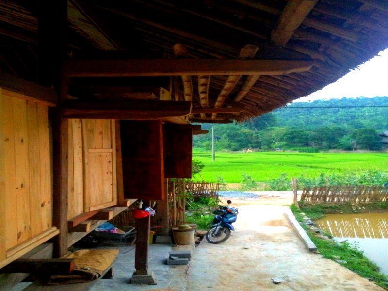Thon Tha Tay Stilt House Daire Ha Giang Dış mekan fotoğraf